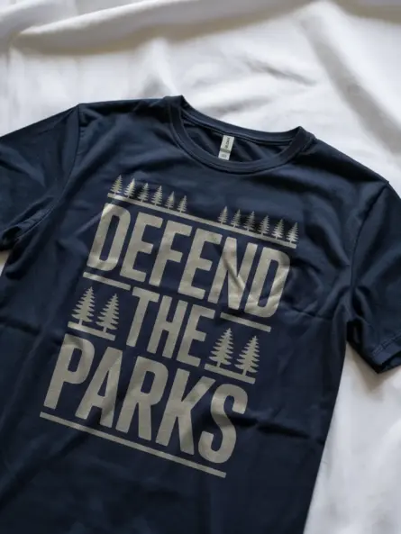 Defend the Parks Shirt – Bold Eco Activist Tee for Nature Lovers - Image 8