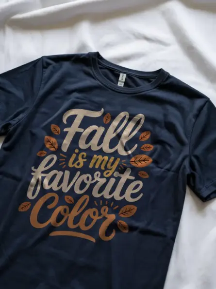 Fall Is My Favorite Color Shirt – Cozy Autumn Quote Tee for Women - Image 8