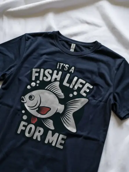 Fish Life T-Shirt – Cute Retro Graphic Tee for Ocean Lovers - Image 8