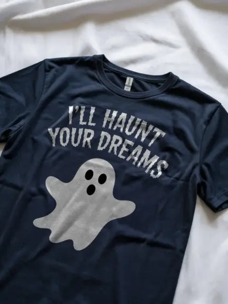 Spooky Haunt Your Dreams Ghost Shirt - Image 11