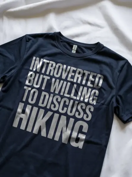 Introverted But Willing to Discuss Hiking Shirt – Hiker’s Favorite - Image 8