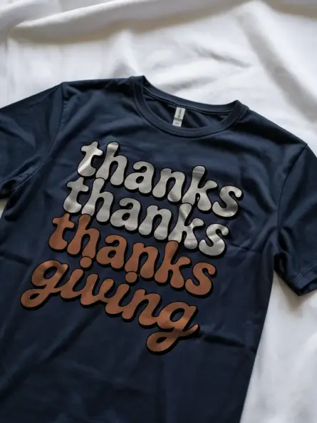 Minimalist Thanksgiving Shirt – Retro Fall Style for Grateful Vibes - Image 8
