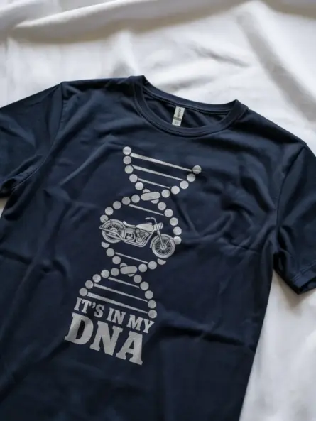 Motorcycle DNA Shirt – Bold Graphic Tee for Biker Lovers - Image 8