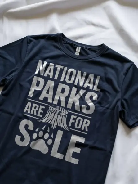 National Parks Are Not for Sale Shirt – Powerful Eco Protest Tee - Image 8