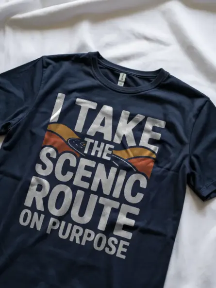 Bold Road Trip Shirt – Take the Scenic Route in Style - Image 8