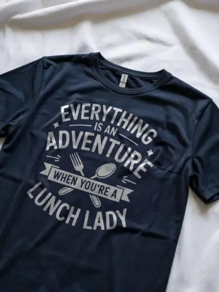 Playful Adventure Lunch Lady T-Shirt - Image 8