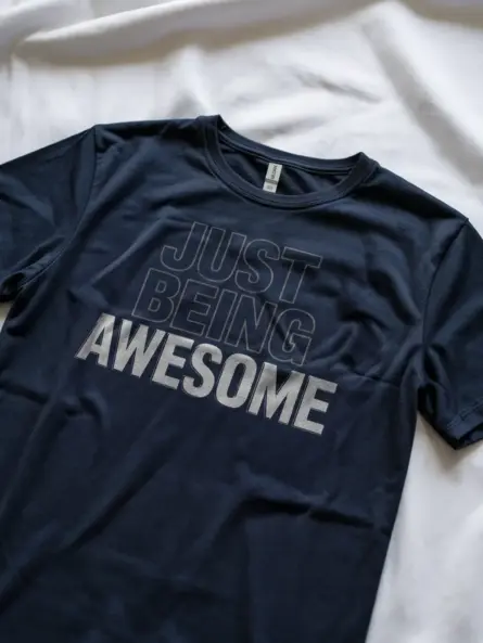 Block Letter Self Confidence T-Shirt – Just Being Awesome Tee - Image 9