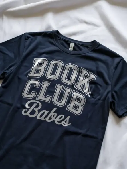 Book Club Babes T-Shirt – Retro Collegiate Tee for Readers - Image 8