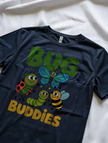 Bug T Shirt Kids – Cute “Bug Buddies” Insect Friends Tee - Image 8