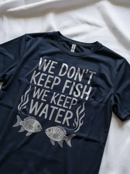 Buy Aquarist T-Shirt – We Don’t Keep Fish We Keep Water Tee - Image 9