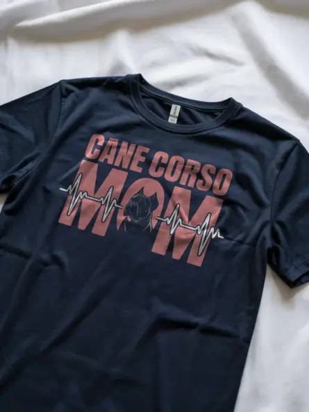 Cane Corso Mom Shirt – Bold Heartbeat Dog Breed Graphic Tee - Image 8