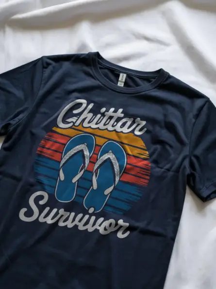 Chittar Survivor Shirt – Hilarious Desi Meme Graphic Tee - Image 11