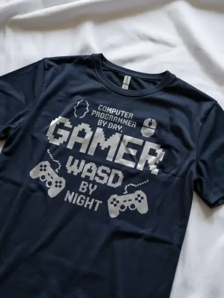 Epic Programmer by Day Gamer by Night T-Shirt - Image 11