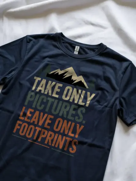 Eco Friendly Take Only Pictures Shirt for Nature Lovers - Image 8
