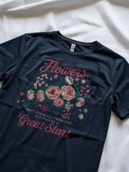 Motivational Flower Shirt Gift for Gardeners - Image 9