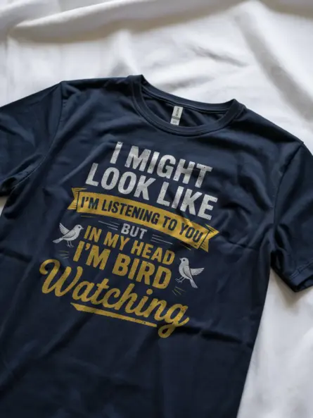 Funny Bird Watching T-Shirt for Introverts - Image 8