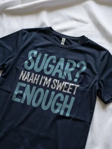 Sweet Enough Funny Diabetic T-Shirt – No Sugar Needed Sass Tee - Image 8