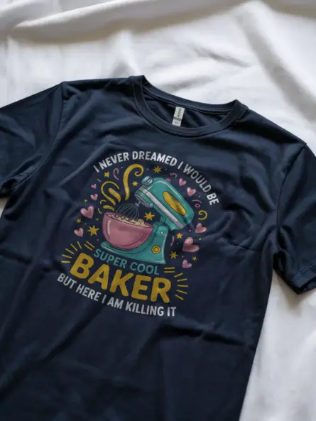 Funny Home Baker T-Shirt for Women Entrepreneurs - Image 8