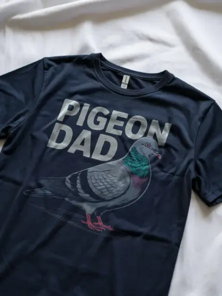 Funny Pigeon Dad T-Shirt for Bird Lovers - Image 9