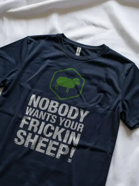 Funny Sheep T Shirt – Hilarious Farm Meme Tee for Animal Lovers - Image 8