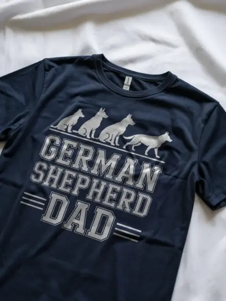 Bold German Shepherd Dad Shirt – Perfect Gift for Dog Lovers - Image 9
