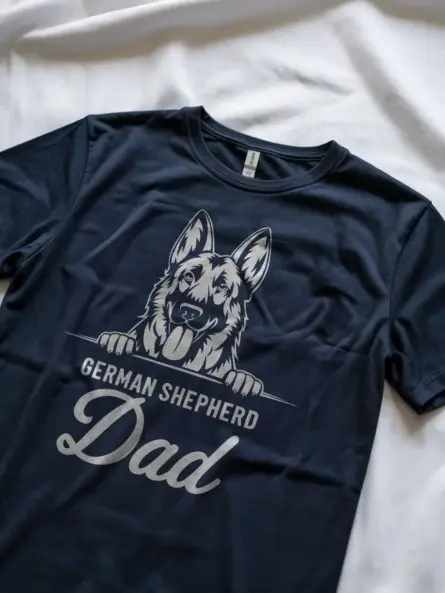 German Shepherd Dad T-Shirt for Dog Lovers - Image 10