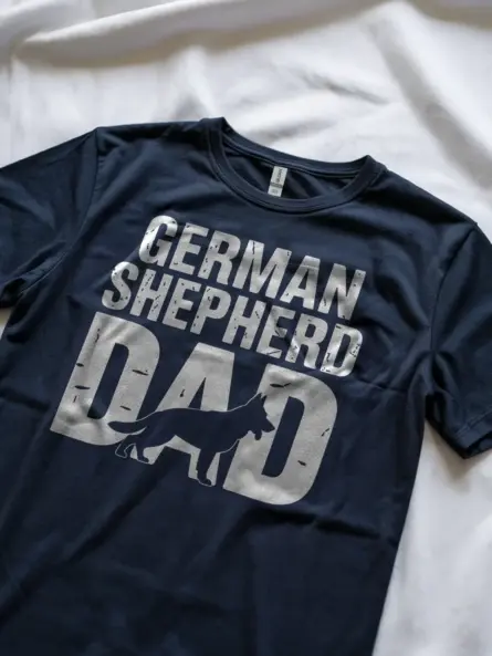 Bold German Shepherd Dad Shirt – Rugged Gift for Dog Lovers - Image 12