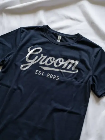 Groom Est Shirt – Vintage Wedding Tee for Bachelor Parties 2025 - Image 11
