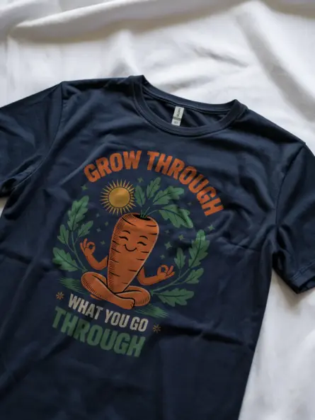 Grow Through What You Go Through T-Shirt - Image 8