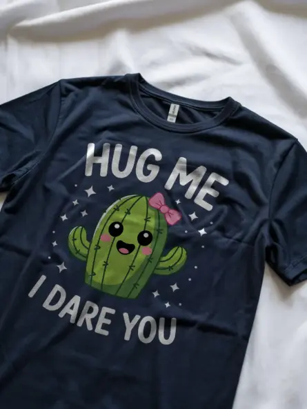 Hug Me I Dare You T-Shirt - Image 9