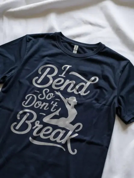 I Bend So I Don’t Break Shirt – Motivational Yoga Power Tee - Image 8