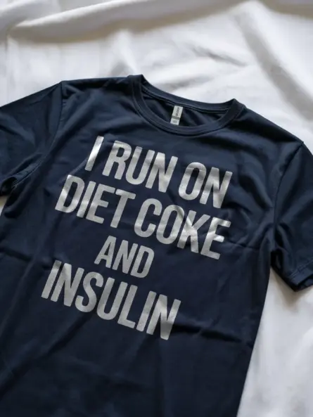 I Run on Diet Coke and Insulin Shirt – Funny Diabetes Awareness Tee - Image 11