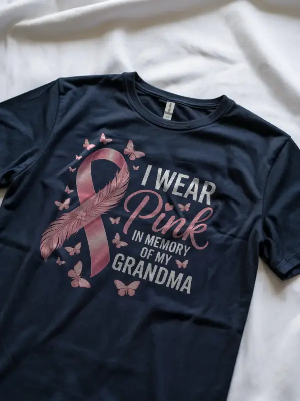 Navy lifestyle – Navy shirt worn during October walk in memory of grandma