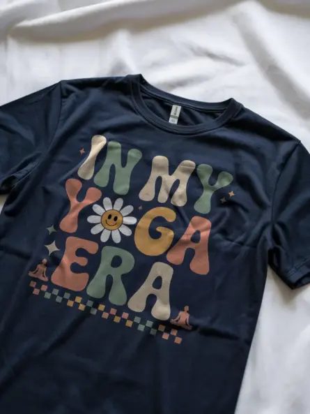 In My Yoga Era Shirt – Retro Pastel Hippie Tee for Meditation & Positivity - Image 8
