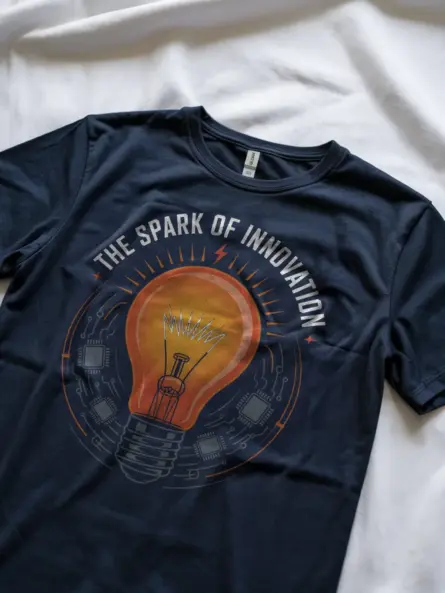 Innovation Light Bulb T-Shirt – Bold STEM Gift Tee - Image 8