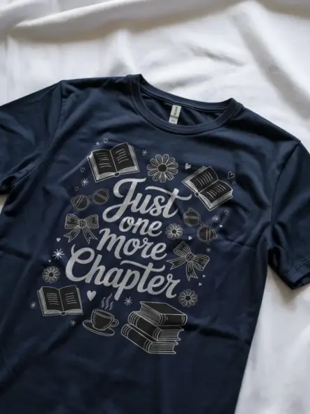 Vintage Just One More Chapter Shirt – Cozy Book Lover Gift Tee - Image 8