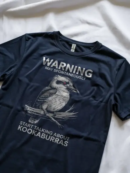 Funny Kookaburra Bird T-Shirt for Australian Wildlife Fans - Image 2