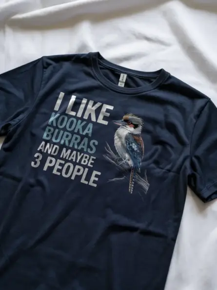 Funny Kookaburra Bird T-Shirt for Birdwatchers and Nature Lovers - Image 11