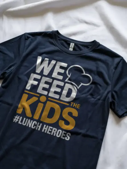 Proud Lunch Hero T-Shirt for Cafeteria Staff - Image 8