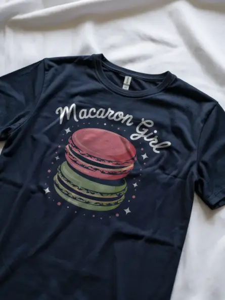 Sweet Macaron T-Shirt for Dessert Lovers & Kawaii Fans - Image 8