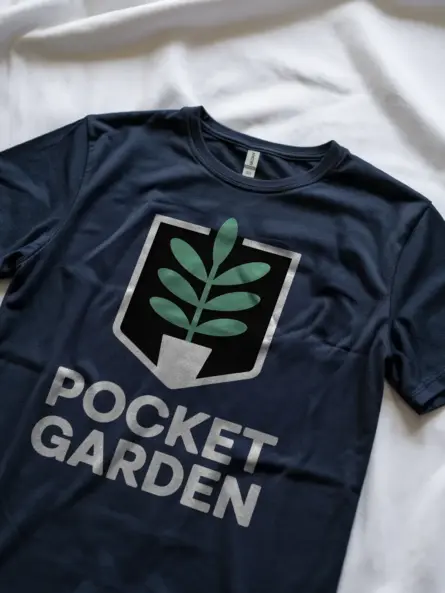 Minimalist Plant Pocket T-Shirt for Aesthetic Plant Lovers - Image 8