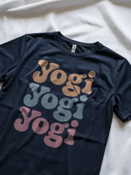 Minimalist Yogi T-Shirt – Retro Pastel Graphic Tee for Modern Yogis - Image 8
