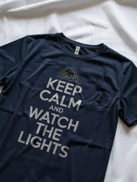 Bold Motorcycle Racing T-Shirt for MotoGP Fans – Keep Calm Style - Image 8