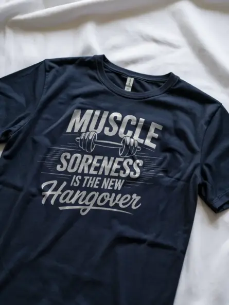 Muscle Soreness Is The New Hangover Gym T-Shirt for Fitness Fans - Image 9