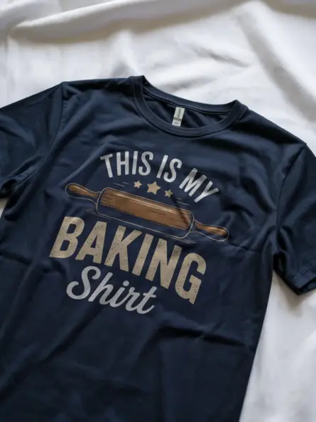 Nostalgic Baking T-Shirt for Home Bakers - Image 5