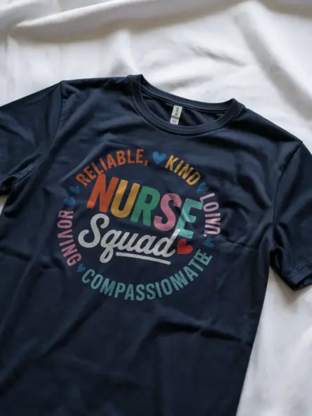 Colorful Nurse Squad Shirt for Team Appreciation - Image 8