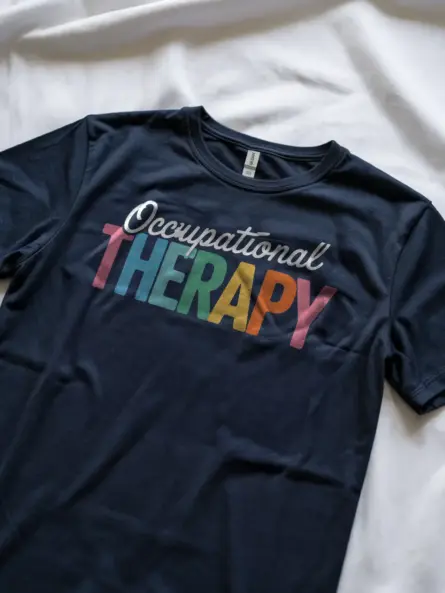 Colorful Occupational Therapy Shirt – Therapist Gift Tee - Image 8