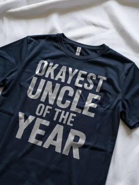 Funny Okayest Uncle T-Shirt Gift for Men - Image 8