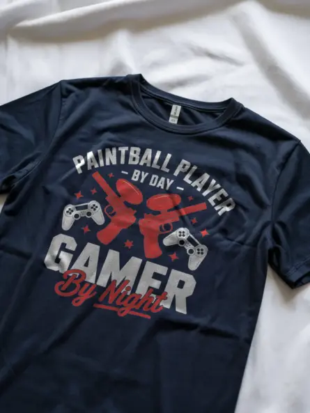 Paintball Gamer T-Shirt for Men – Dual Hobby Shirt for Players - Image 8