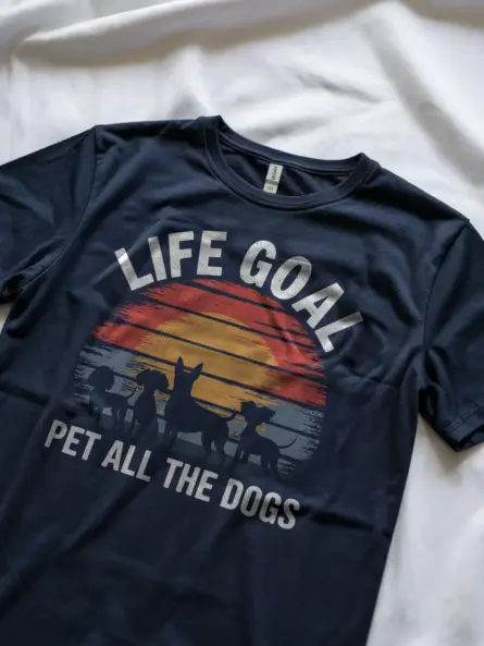 Life Goal Pet All The Dogs T-Shirt - Image 8